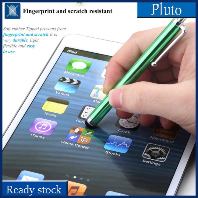 Mới Bút Cảm Ứng Màn Hình Bằng Hợp Kim Nhôm Kèm Kẹp Chuyên Dụng Cho Máy Tính Bảng