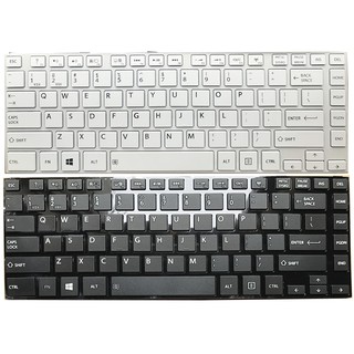 Bàn phím laptop TOSHIBA SATELLITE L40-A C40-A S40T-A / L45 (MÀU ĐEN, CÁP THẲNG, 2 ÓC)