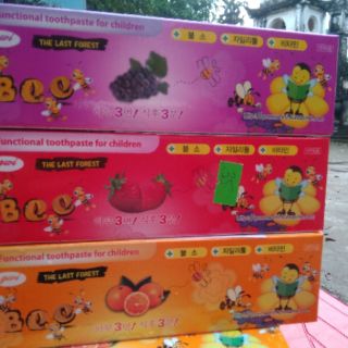 KEM ĐÁNH RĂNG TRẺ EM HÀN QUỐC BEE 90G