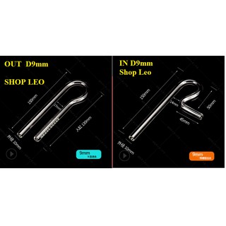 BỘ IN - OUT THỦY TINH D9- IN OUT MINI