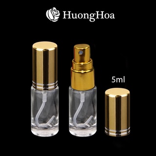 CHAI CHIẾT NƯỚC HOA thuỷ tinh xịt phun sương có hướng dẫn cách chiết nước hoa, Sỉ và Lẻ - Mã 40 dung tích 5ml