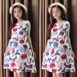 Váy lanh cho các chị