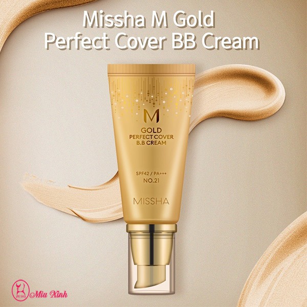 KEM NỀN [MISSHA] M Gold Perfect Cover BB Cream SPF42/PA++