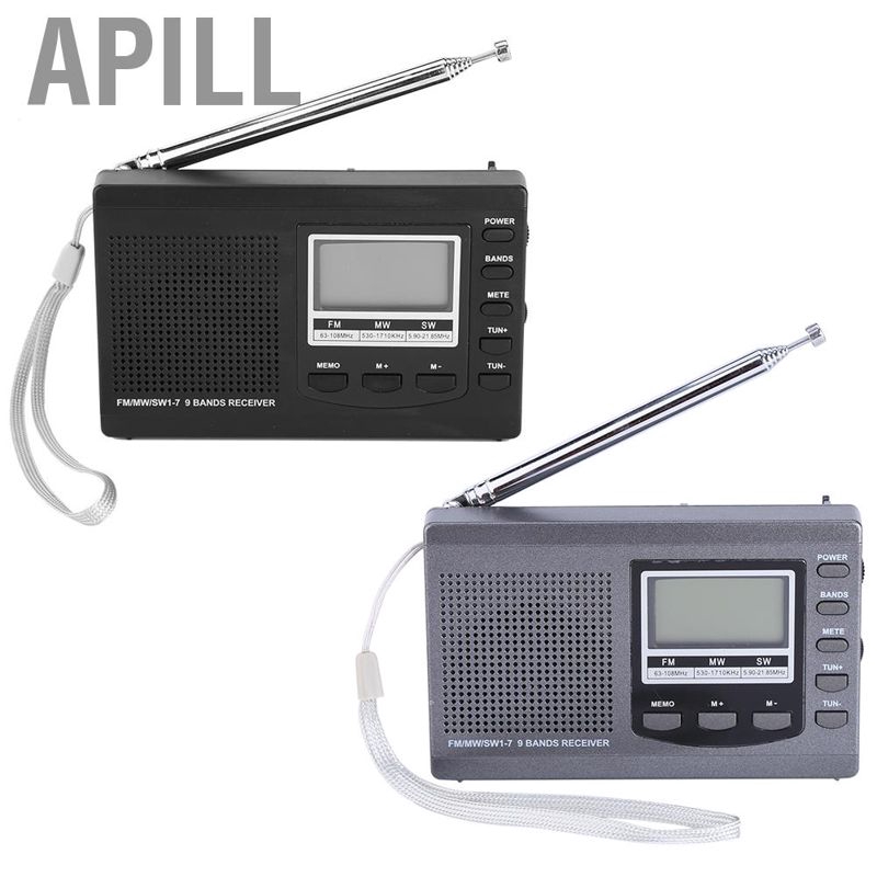 Radio Fm / Mw / Sw Kèm Phụ Kiện Chất Lượng Cao