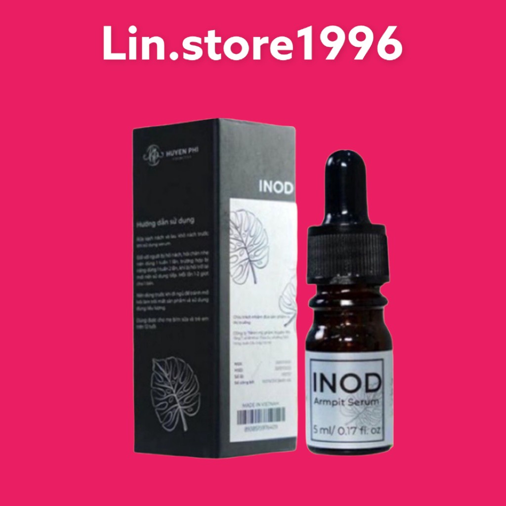 Serum hôi nách INOD Huyền Phi,tinh dầu hôi nách khử hôi nách, hôi chân.