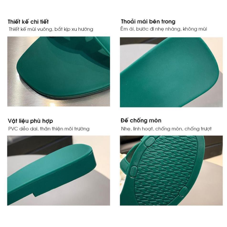 tet sale Dép Lê Nữ Quai Ngang Thời Trang Nhựa H Xoắn Dẻo Đẹp siêu bền cực đáng yêu 2577 2020 ! ? ☭ . .