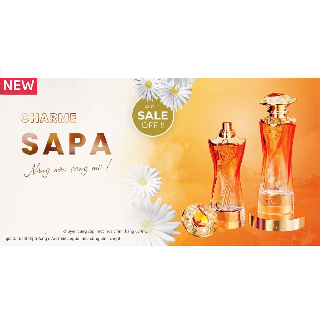 Nước hoa nữ Charme Sapa 90ml Hiện đại  Nữ tính Nhẹ nhàng