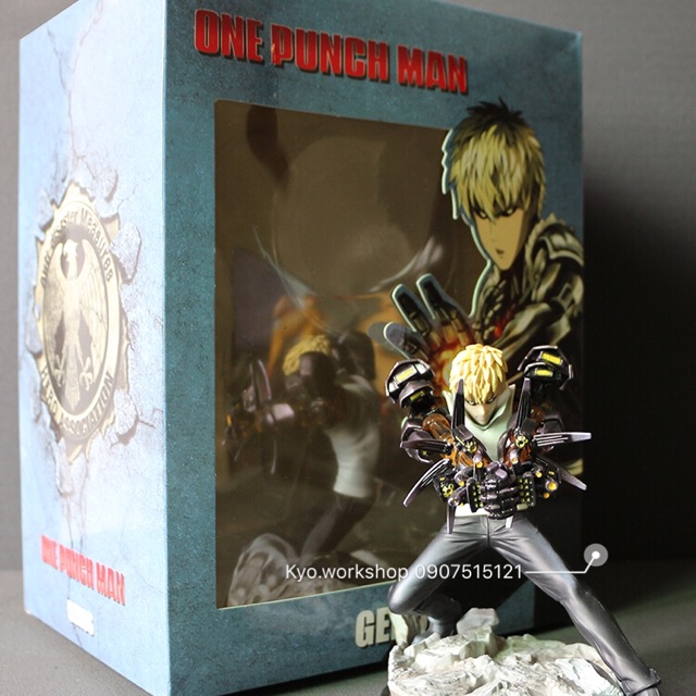 Mô hình figure Saitama & Genos trong OnePunch Man