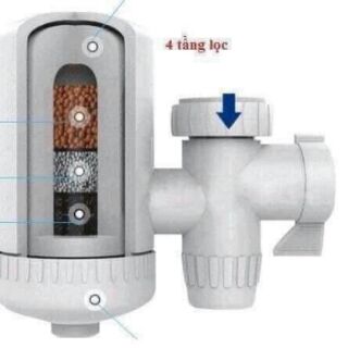 Đầu loc nước 4tầng