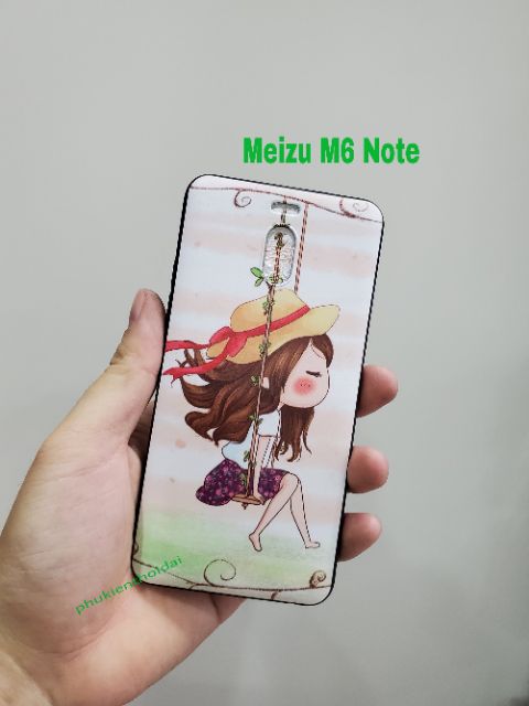 Ốp lưng Meizu M6 Note FREESHIP Từ 50k dẻo TPU in 3D cao cấp