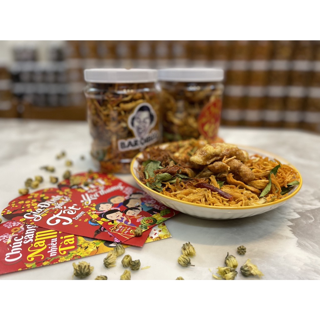 QUÀ TẾT [ Ngũ Vị Cung Chúc Tân Xuân] Thầy Giáo Ba Hủ PET 500gr | BigBuy360 - bigbuy360.vn