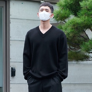 Áo len Cổ Tim nam, chất len lông cừu dày dặn, form rộng - 705