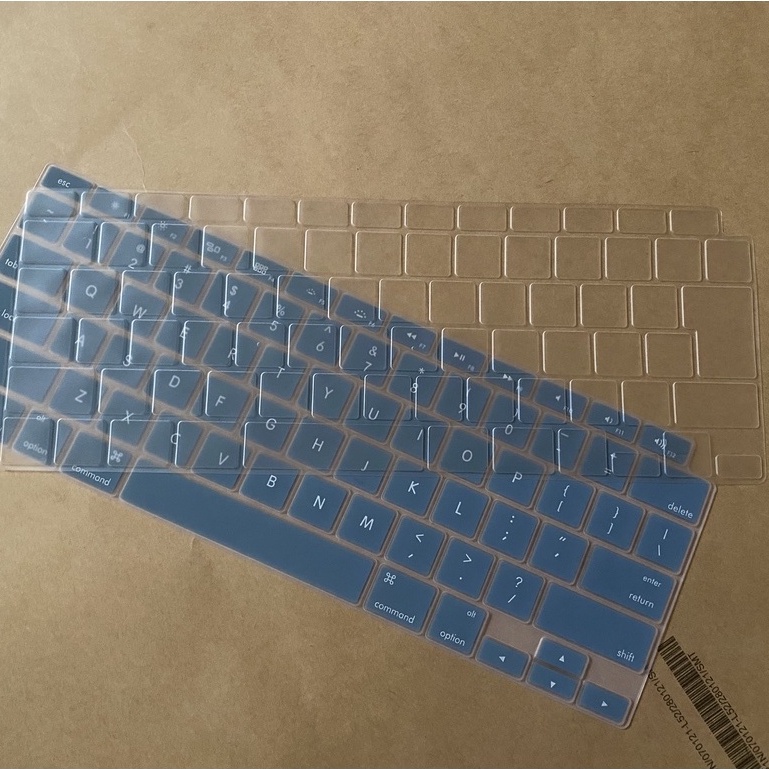 Lót Phủ Bàn Phím Macbook Bản Nhật Màu Trong Suốt