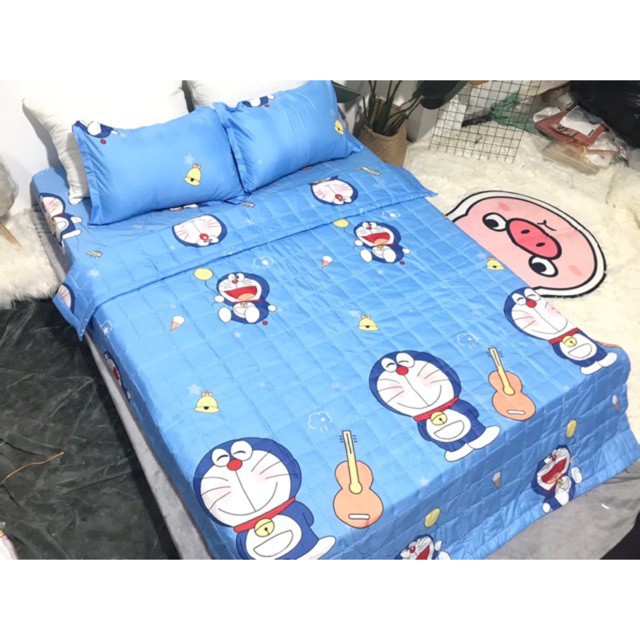 bộ chăn hè poly cotton Tình Nhân