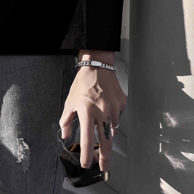 Vòng Tay Đính Đá Phong Cách hip hop Sang Trọng