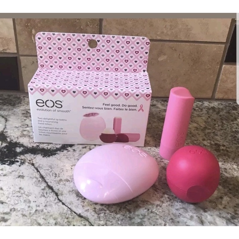 SALE : bộ son dưỡng ẩm EOS