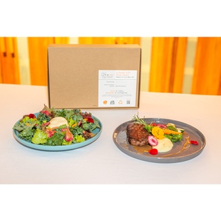 Combo Beef Steak và Salad từ Mơ Deli