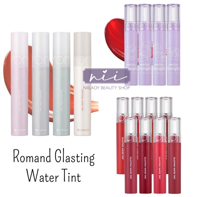 🌸Dangkimly 🌸  Son tint bóng Romand Glasting Water Tint | BigBuy360 - bigbuy360.vn