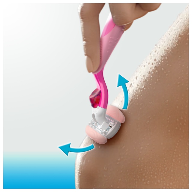 Bộ dao cạo và 2 đầu dao Gillette Venus Comfortglide White Tea