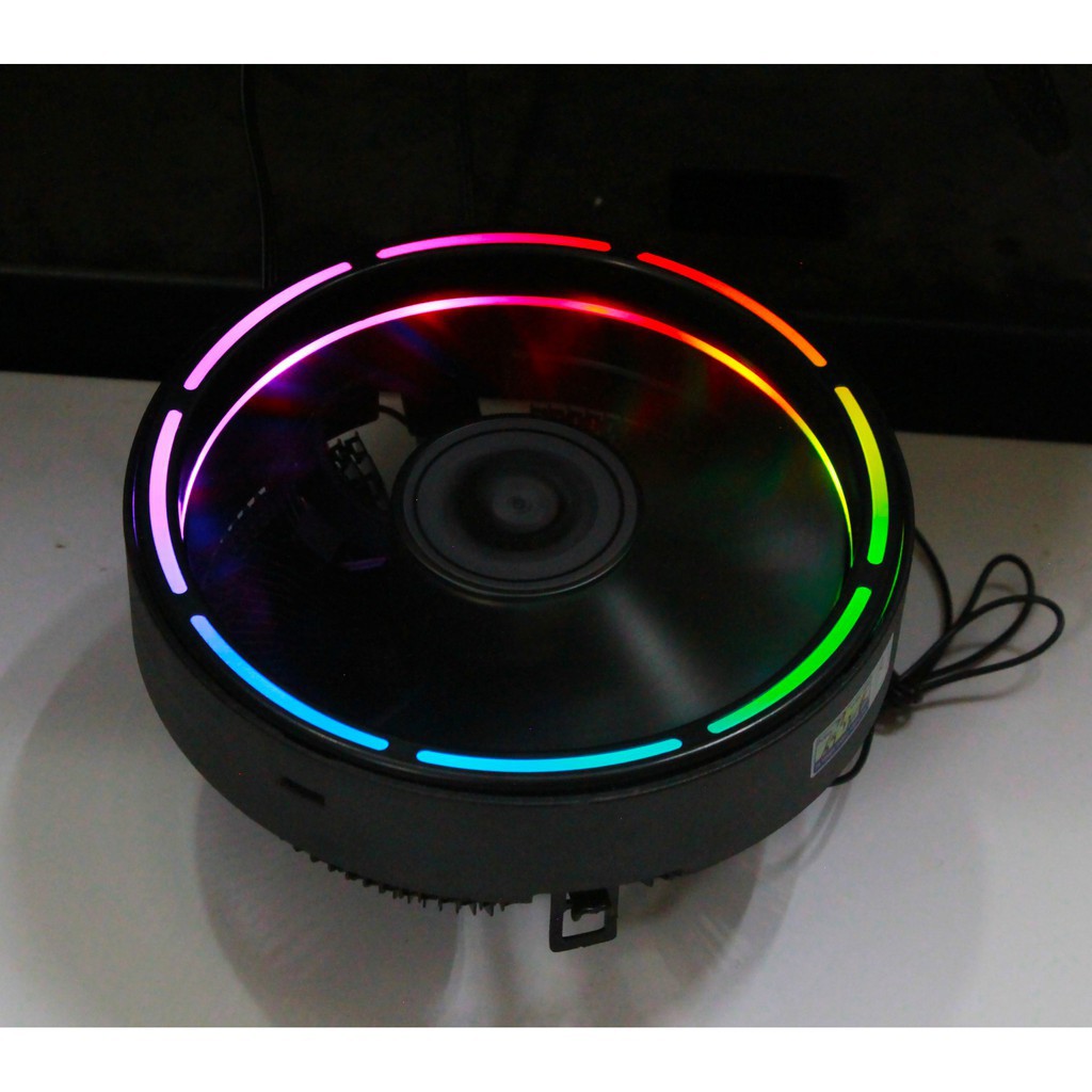 [Xả kho] Fan Tản Nhiệt CPU Leto II, Led RGB 16 Triệu Màu, 366 Hiệu Ứng-Tự Động Đổi Màu