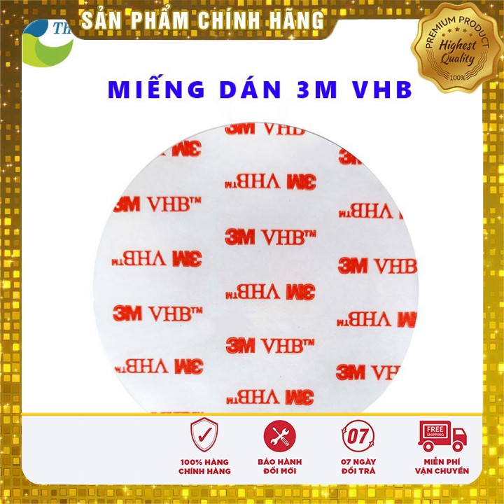 [Sale] Miếng dán 2 mặt 3M VHB/ Keo dính liên kết 2 mặt Đường kính 5cm- Thế Giới Điện Máy .