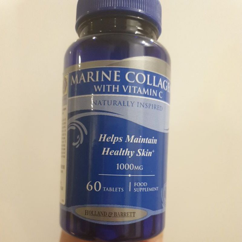 Hộp đựng Size 60 Marine collagen thuỷ phân holland barrett | Thế Giới Skin Care