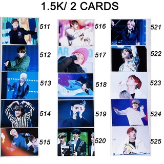 Sale set card V BTS 4