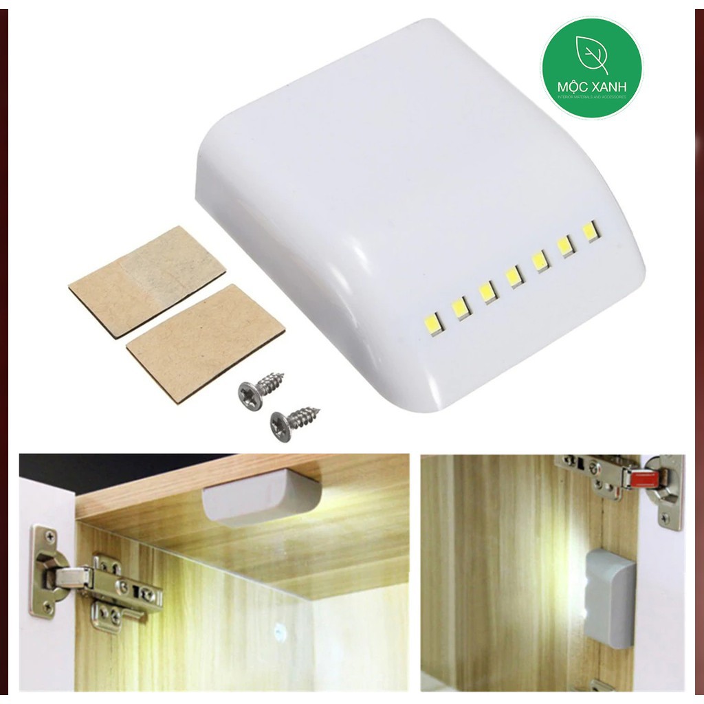 ⚡GIAO NHANH 1H⚡ Đèn cảm ứng gắn tủ dùng pin cho tủ đồ
