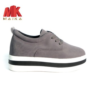 Giày sneaker tăng chiều cao nữ S1094 (Xám) MK MAIKA