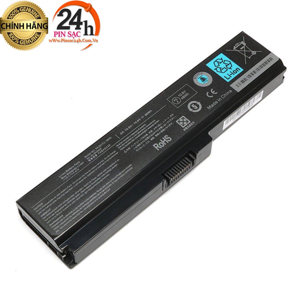 PS24. Pin Laptop Toshiba L775, L775D, L730, L735, L740, L745, L745D, L750, L755, L755D, L630, L635, L640, L645, L645D