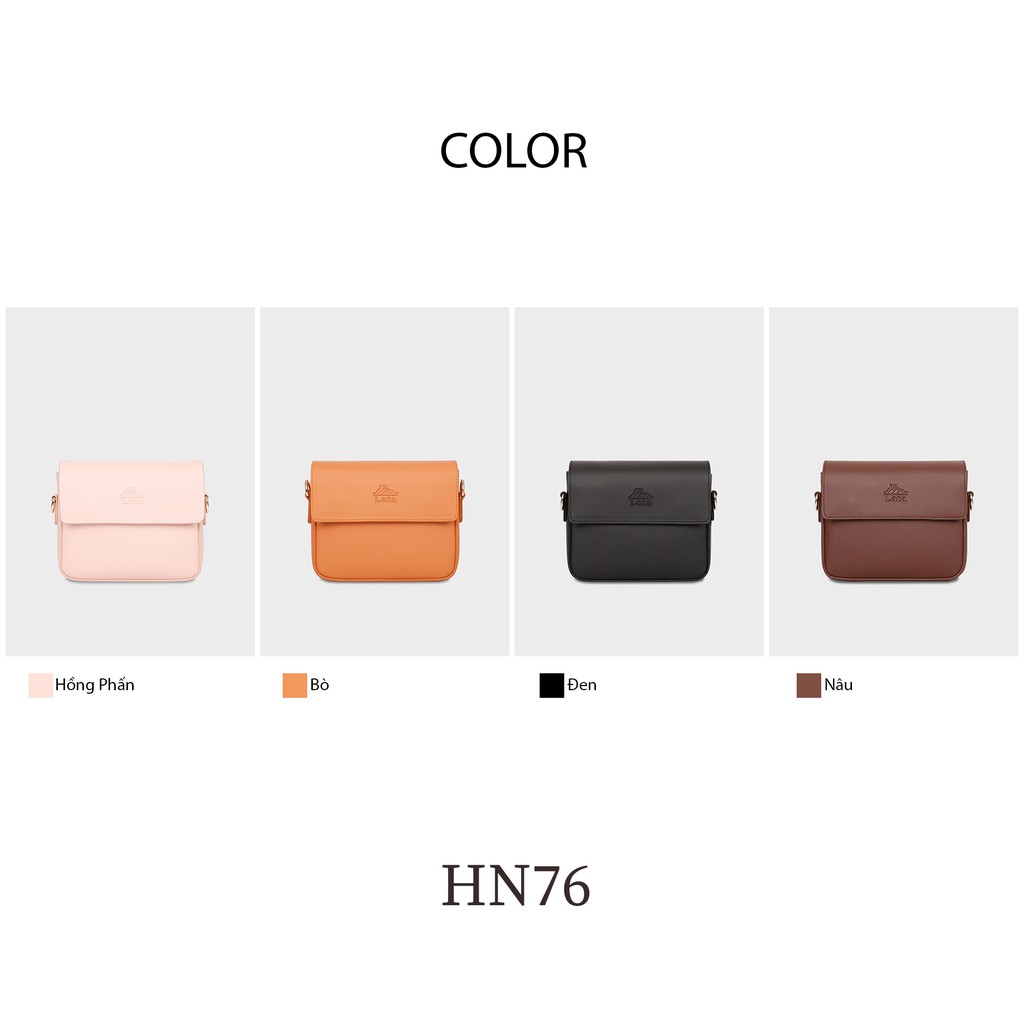 Túi đeo chéo nữ thời trang LATA HN76 nhiều màu