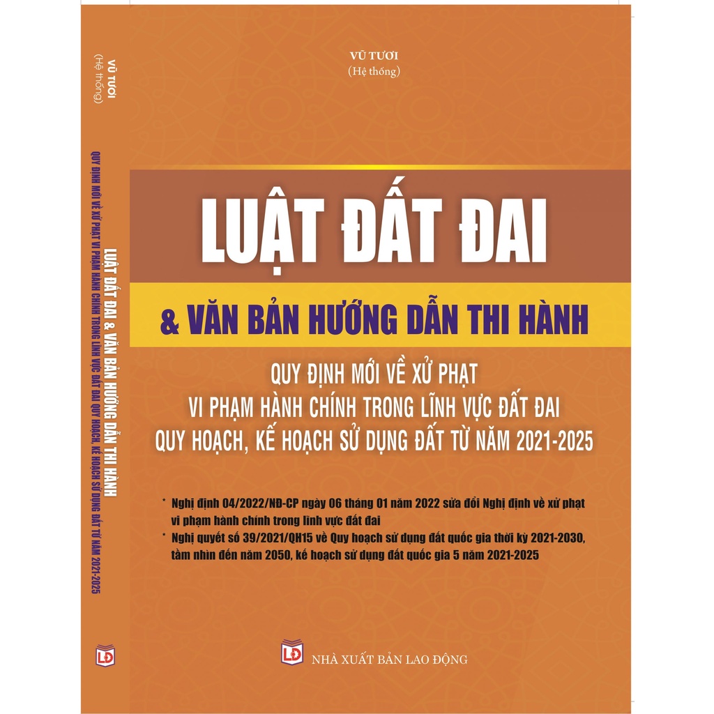 Luật Đất Đai và Văn Bản Hướng Dẫn Thi Hành