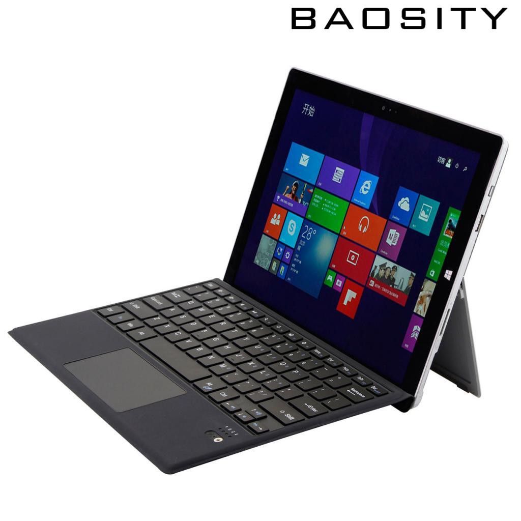 Bàn Phím Bluetooth Không Dây Có Cảm Ứng Cho Surface Pro 3 / 4 29x21.5x0.5cm