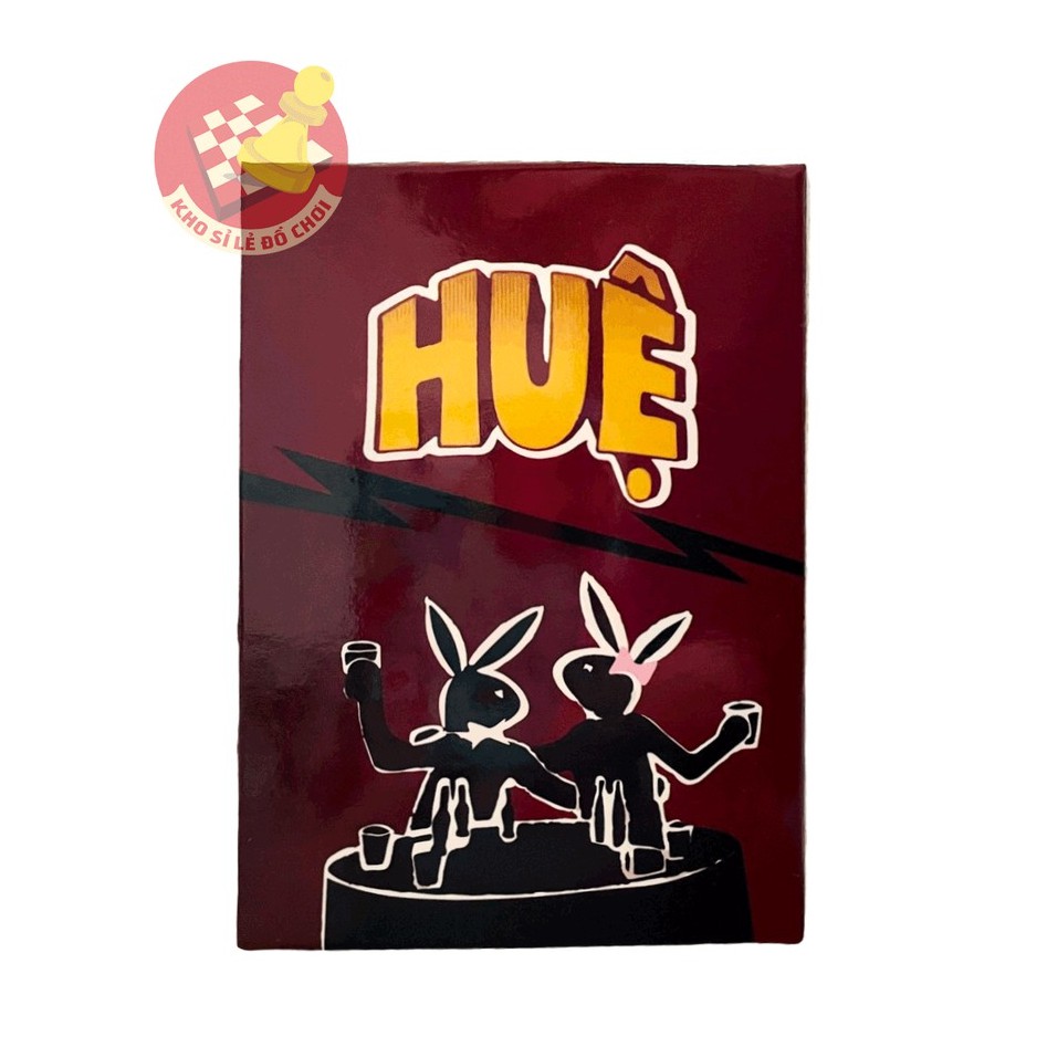 [Mã LIFE0503TOYS giảm 10% đơn 0Đ] Bài HUỆ – DRINKING GAME Việt hóa – Trò chơi hài hước trên bàn nhậu, gắn kết bạn bè