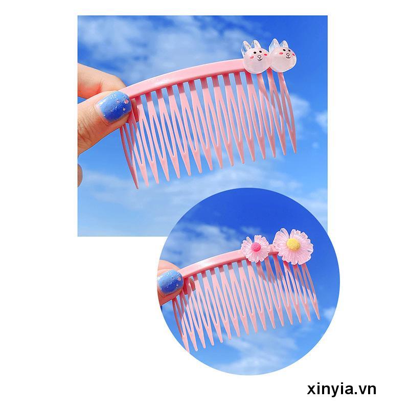 Lược Cài Tóc Chống Trượt Thiết Kế Dễ Thương Cho Bé Gái