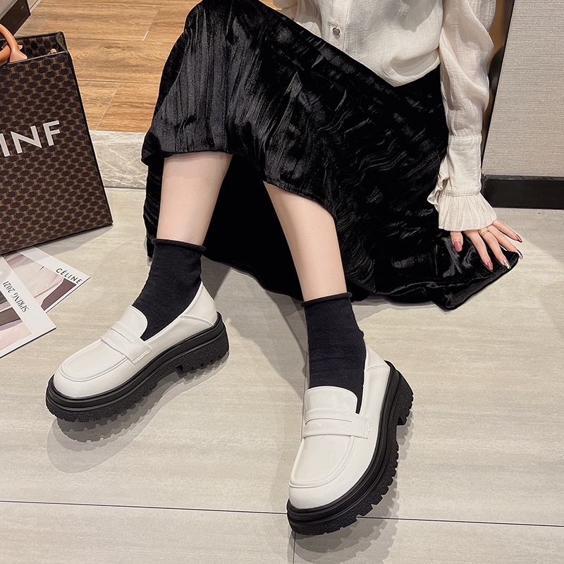 Giày Tây Đế Dày Phong Cách Anh Quốc Thời Trang Cho Nữ