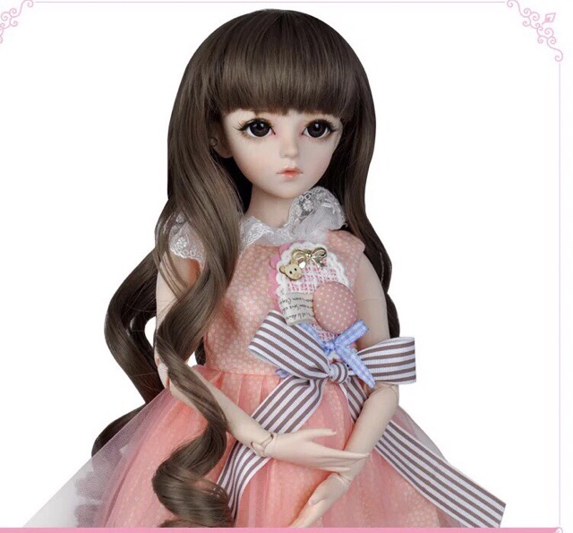 Tóc giả cho bjd 1/3 ( doris kilig doll)