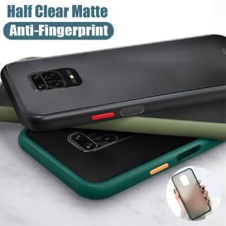 Ốp lưng Redmi 9 9A Xiaomi Redmi Note 9 9S 9 Pro 9 Pro Max Ốp lưng mờ chống sốc cho Redmi 9A 9C Note 8 Pro 8 8A Vỏ điện thoại chống va đập Armor Matte