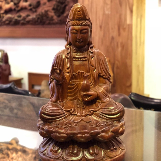 Tượng Quan Âm - Tượng gỗ