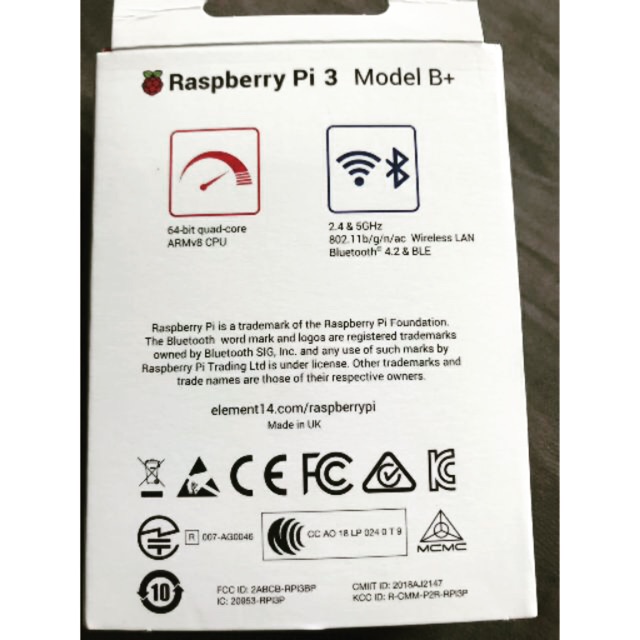 [Mạch+Nguồn] Raspberry Pi 3 b+ chính hãng, made in UK, phiên bản mới nhất | BigBuy360 - bigbuy360.vn