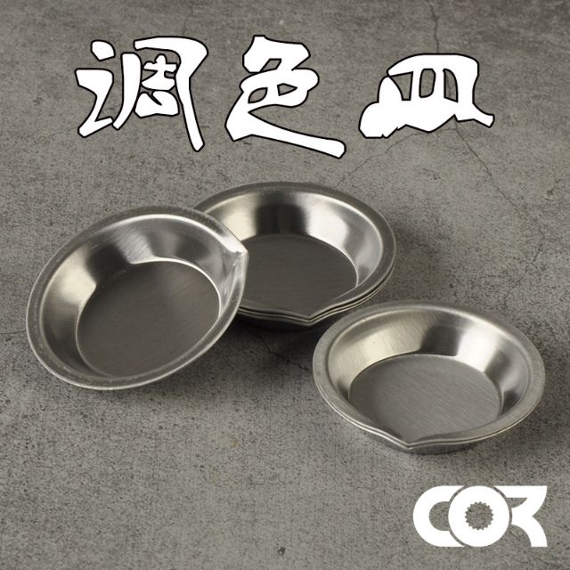 Bát inox pha màu Resin DIY