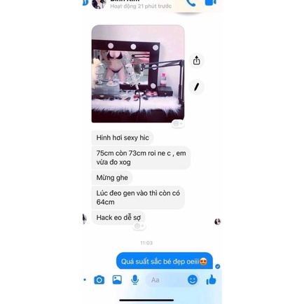 Gen mềm siết eo tạo form bụng Slim Latex