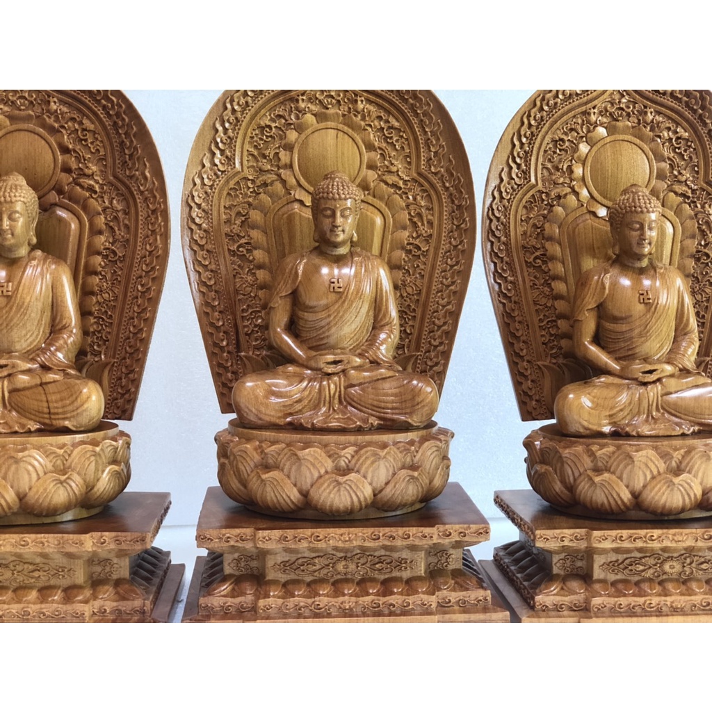 Tượng Phật A DI ĐÀ Gỗ Thơm