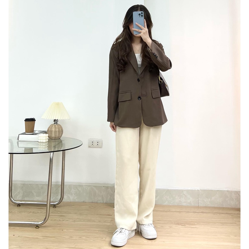 Áo khoác blazer 2 lớp hàng quảng châu Miho house