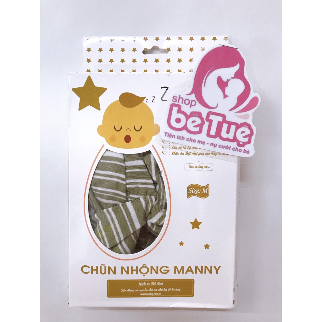 Quấn chũn Manny, Nhộng Chũn Manny Giúp Bé Sơ Sinh Ngủ Ngon