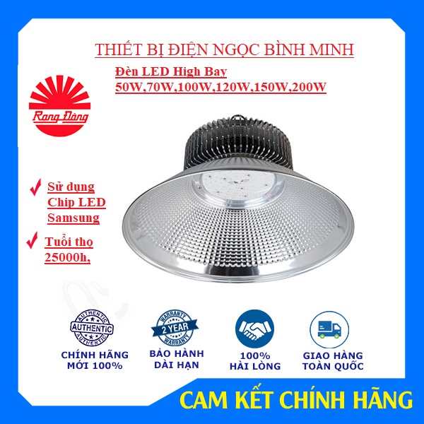 Đèn LED Nhà xưởng High Bay 50W,70W,100W,120W,150W,200W