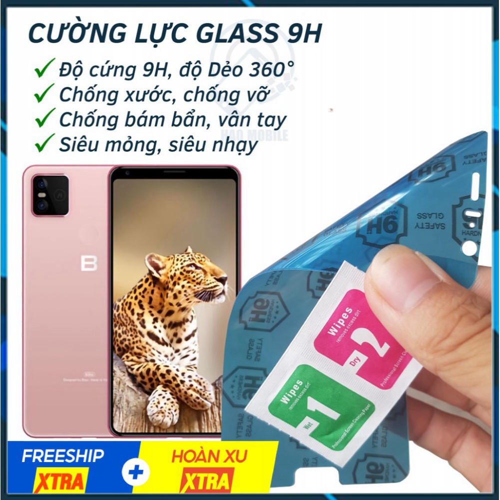 Dán cường lực dẻo nano mặt trước, sau, camera Bphone B86, B86s
