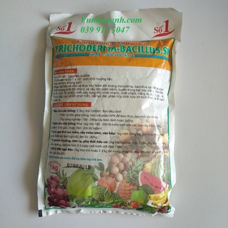 Chế phẩm hữu cơ tricoderma cánh buồm vàng 1kg