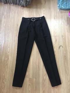 Quần baggy vải cho nữ