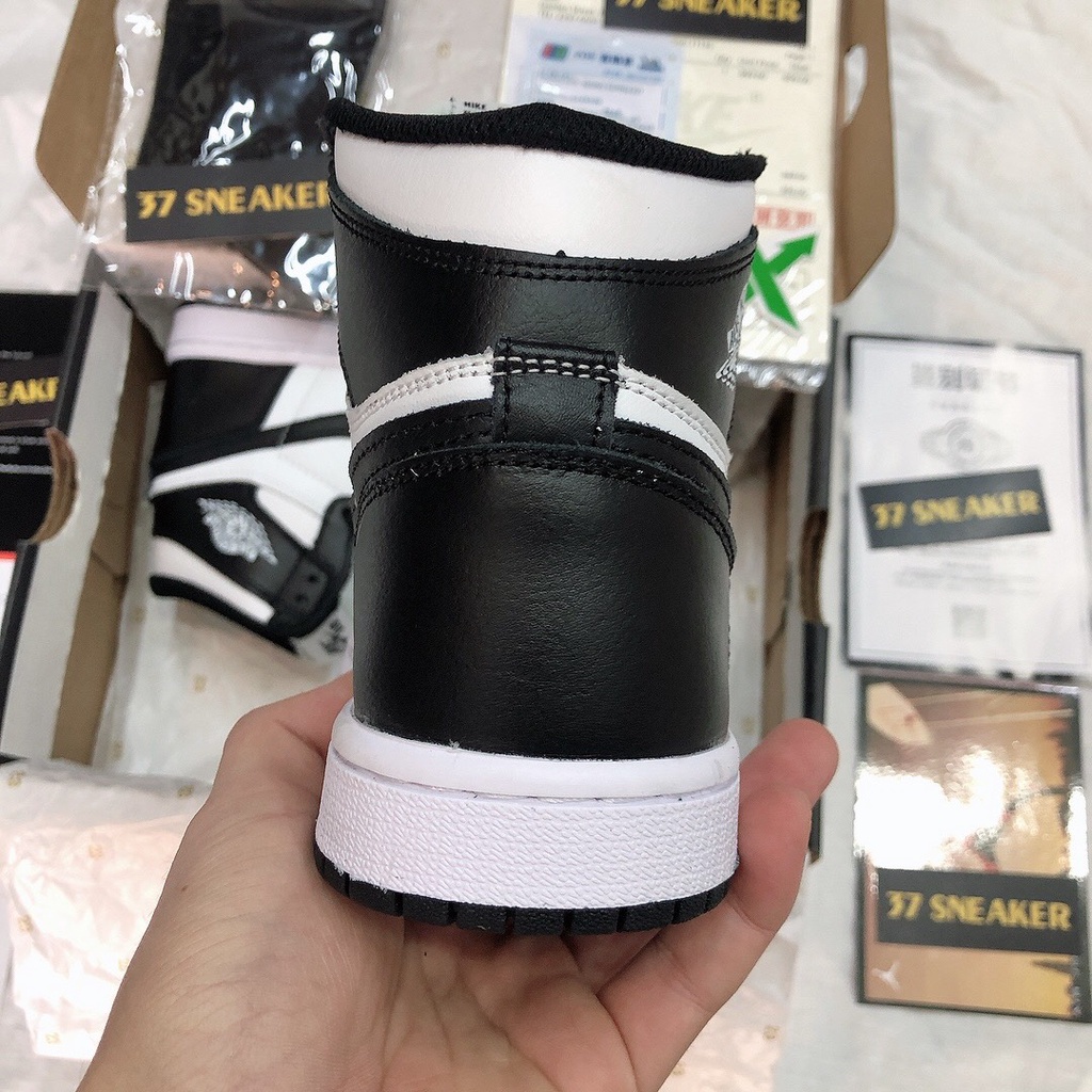 Giày jordan cao cổ đen trắng, giày jordan đen trắng, jordan siêu cấp | BigBuy360 - bigbuy360.vn